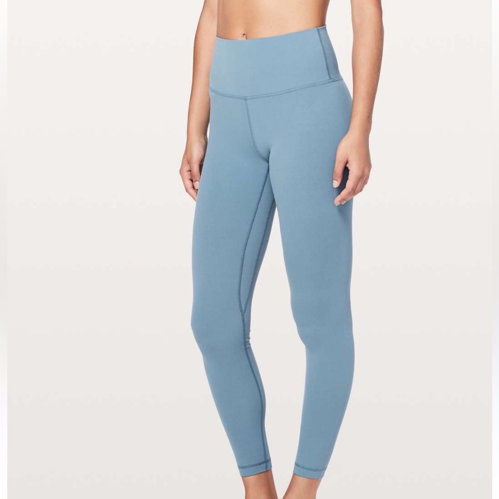 Lululemon Align Leggings 28” Size 8 Slate Blue